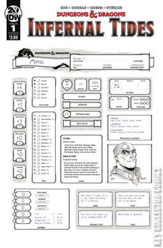 Variant Cover for Dungeons & Dragons: Infernal Tides #1