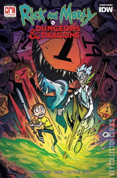 Variant Cover for Rick and Morty vs. Dungeons & Dragons #1