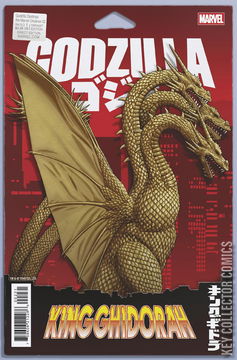 Variant Cover for Godzilla Destroys the Marvel Universe #2