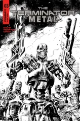 Variant Cover for Terminator: Metal, The #3