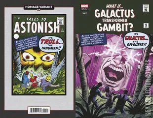 Variant Cover for What If? Galactus Transformed Gambit #1
