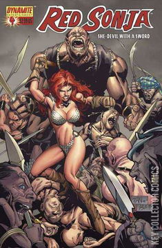 Variant Cover for Red Sonja #4