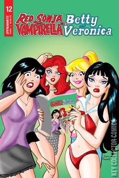 Variant Cover for Red Sonja and Vampirella Meet Betty and Veronica #12