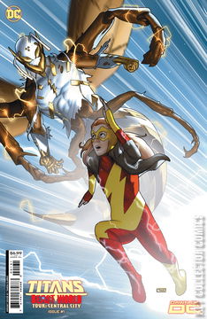 Variant Cover for Titans: Beast World - Central City #1