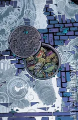 Variant Cover for Teenage Mutant Ninja Turtles x Godzilla #4