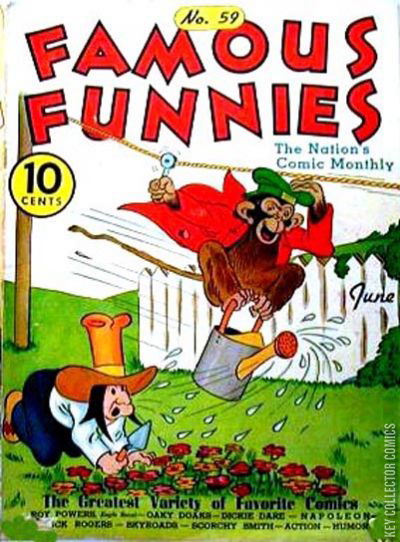 Cover art for Famous Funnies #59