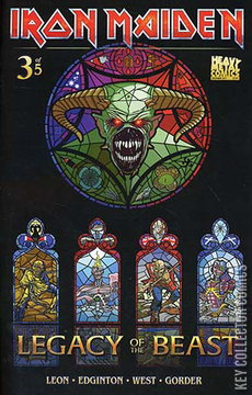 Variant Cover for Iron Maiden: Legacy of the Beast #3