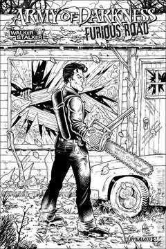 Variant Cover for Army of Darkness: Furious Road #5