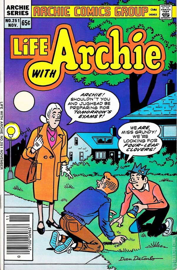 Life with Archie #251 Published November 1985 | Key Col