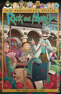 Variant Cover for Rick and Morty: 10th Anniversary Special #1