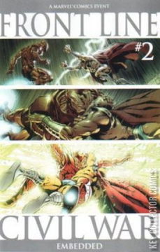 Variant Cover for Civil War: Front Line #2