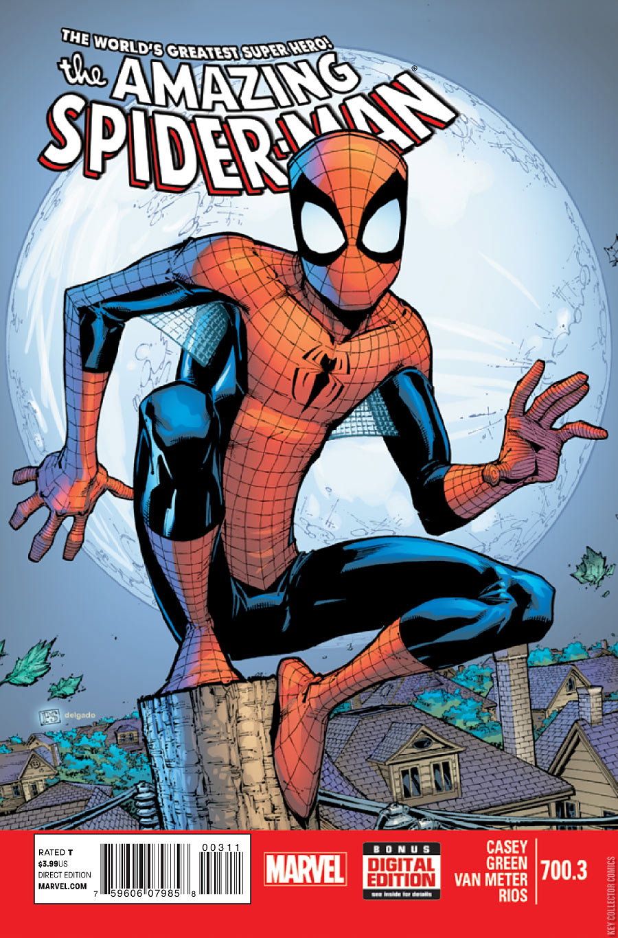Amazing Spider-Man #700.3 Published December 2013 | Key