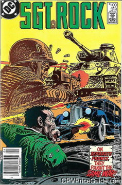 Variant Cover for Sgt. Rock #415