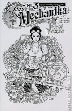 Variant Cover for Lady Mechanika: The Tablet of Destinies #3
