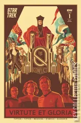 Variant Cover for Star Trek: The Q Conflict #1