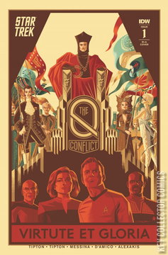 Variant Cover for Star Trek: The Q Conflict #1