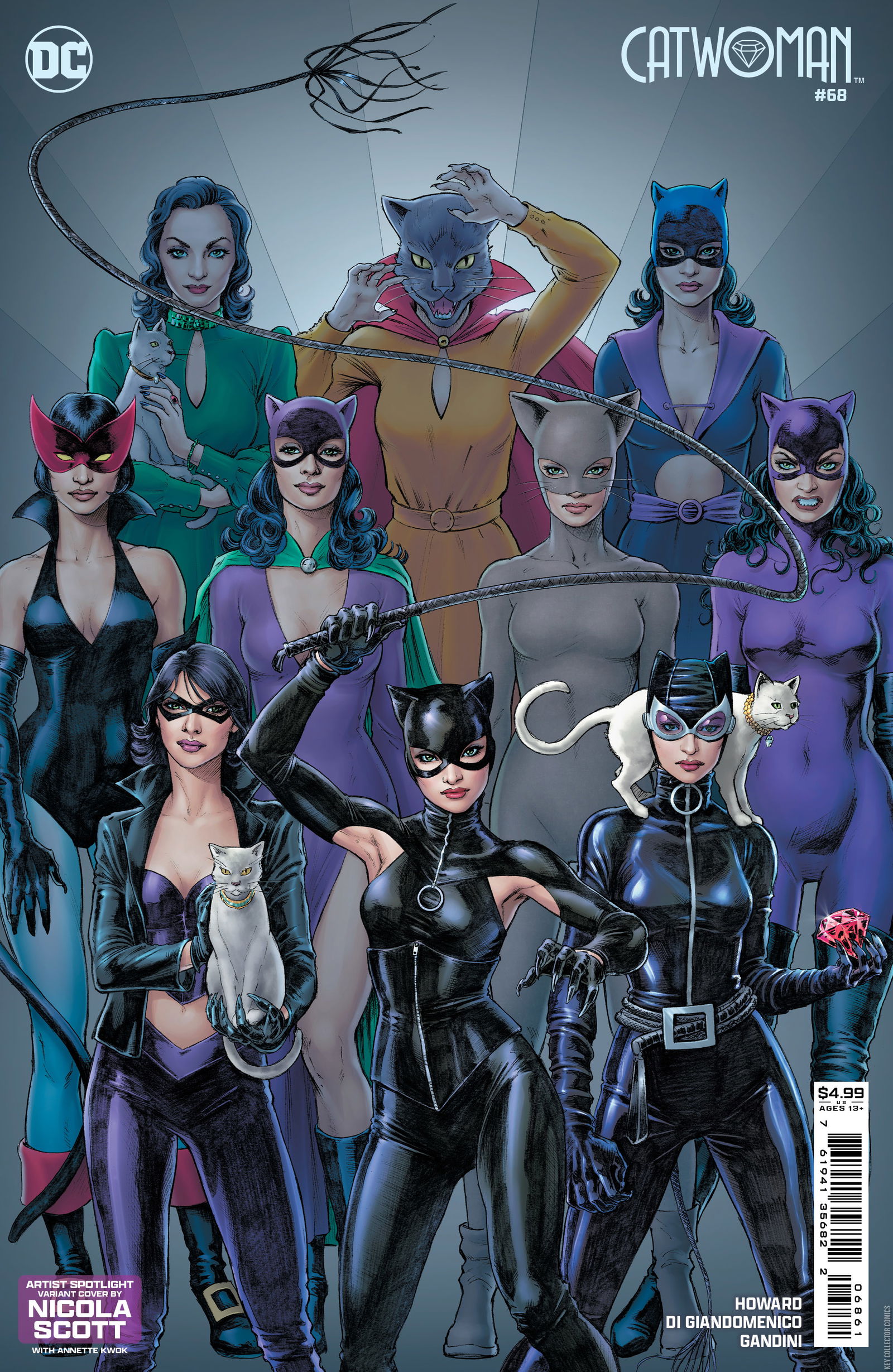 Variant Cover for Catwoman #68