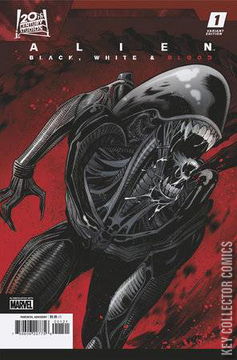 Variant Cover for Alien: Black, White & Blood #1