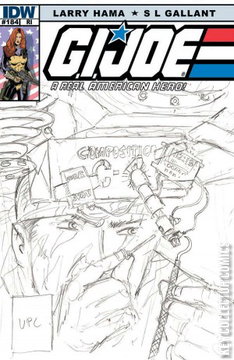 Variant Cover for G.I. Joe: A Real American Hero #184