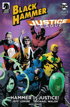 Variant Cover for Black Hammer / Justice League #1