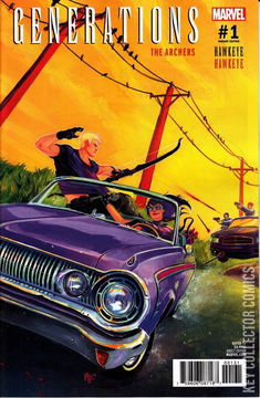 Variant Cover for Generations: Hawkeye & Hawkeye #1