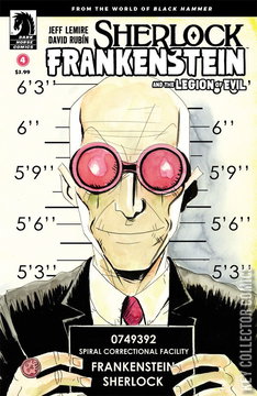 Variant Cover for Sherlock Frankenstein and the Legion of Evil #4