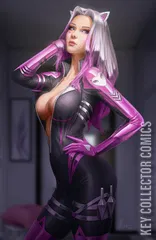 Variant Cover for Miss Meow: Special Kickstarter Collectors Edition #2