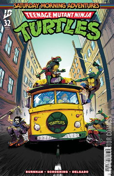 Variant Cover for Teenage Mutant Ninja Turtles: Saturday Morning Adventures #32