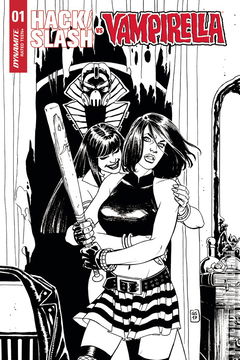 Variant Cover for Hack / Slash vs. Vampirella #1
