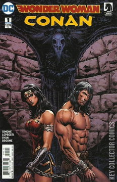 Variant Cover for Wonder Woman / Conan #1