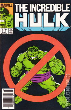 Variant Cover for Incredible Hulk #317