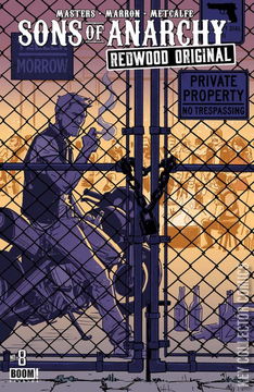 Variant Cover for Sons of Anarchy: Redwood Original #8