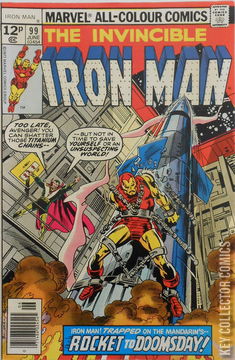 Variant Cover for Iron Man #99