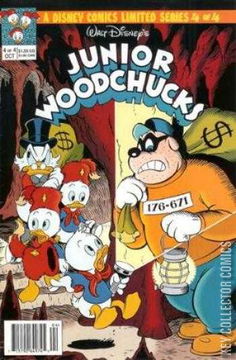 Variant Cover for Walt Disney's Junior Woodchucks #4