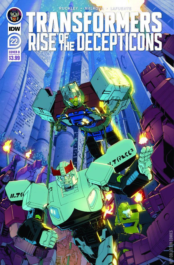 Transformers #22 Variant Published August 2020 | Key C