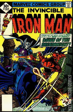 Variant Cover for Iron Man #102