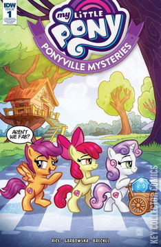 Variant Cover for My Little Pony: Ponyville Mysteries #1