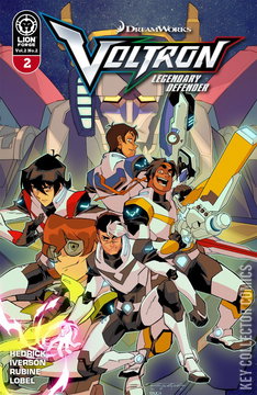 Variant Cover for Voltron: Legendary Defender #2