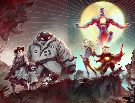 Variant Cover for We Live #4