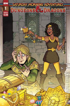 Variant Cover for Dungeons & Dragons: Saturday Morning Adventures #1