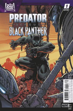 Variant Cover for Predator vs. Black Panther #1