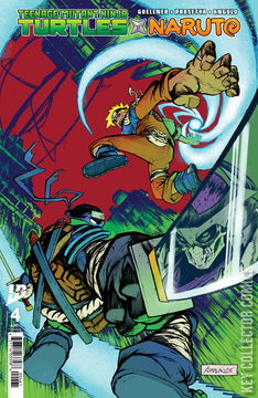 Variant Cover for Teenage Mutant Ninja Turtles / Naruto #4