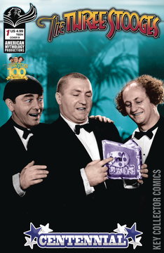 Variant Cover for Three Stooges: 100th Centennial #1