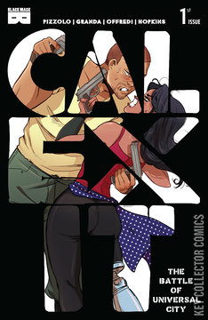 Variant Cover for Calexit: Battle of Universal City #1