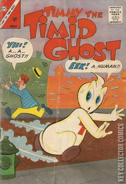 Variant Cover for Timmy the Timid Ghost #37