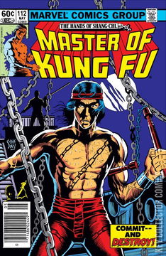 Variant Cover for Master of Kung Fu #112