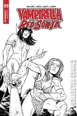 Variant Cover for Vampirella / Red Sonja #9