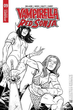 Variant Cover for Vampirella / Red Sonja #9