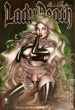 Variant Cover for Lady Death: Damnation Game #1