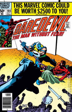 Variant Cover for Daredevil #166